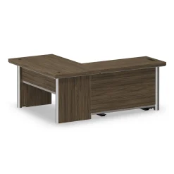 Metropolitan Adjustable Height L-Desk with Left Return - 60"W x 80"D