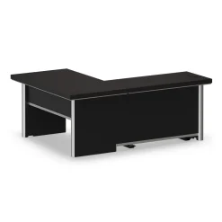 Metropolitan Adjustable Height L-Desk with Left Return - 60"W x 80"D