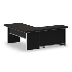 Metropolitan Adjustable Height L-Desk with Left Return - 72