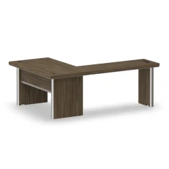 Metropolitan Compact L-Shaped Desk - 60"W x 80"D