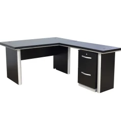 Metropolitan Reversible L-Shaped Desk with Storage File