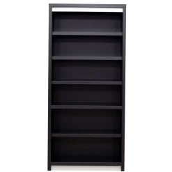 Metropolitan Six Shelf Open Bookcase - 78"H