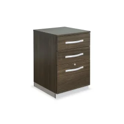 Metropolitan Three Drawer Mobile Pedestal - 18"W x 19.5"D