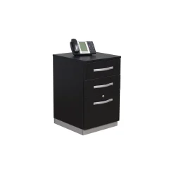 Metropolitan Three Drawer Mobile Pedestal - 18"W x 19.5"D