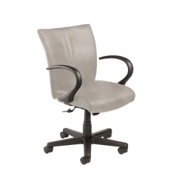 Mid Back Leather Manager's Chair