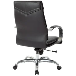 Mid Back Leather Manager's Chair