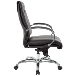 Mid Back Leather Manager's Chair