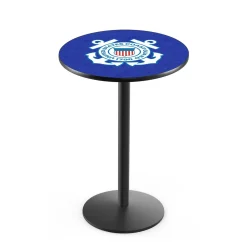 Military Logo Disc Base Table - 36