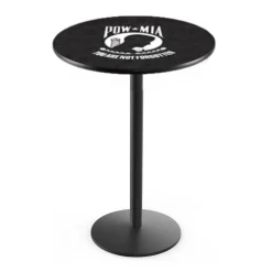 Military Logo Disc Base Table - 28