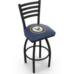 Military Logo Ladder-Backed Stool - 25