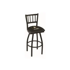 Military Logo Vertical-Backed Stool - 25"H