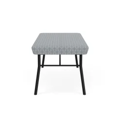 Mingle 2 Seat Bench in Premium Fabric Upholstery