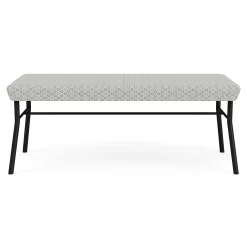 Mingle 2 Seat Bench in Premium Fabric Upholstery