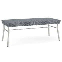 Mingle 2 Seat Bench in Premium Fabric Upholstery