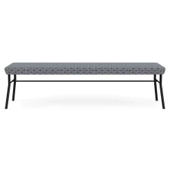 Mingle 3 Seat Bench in Premium Fabric Upholstery
