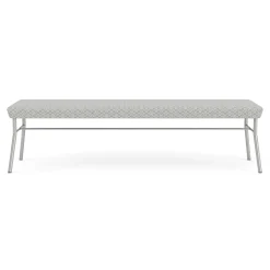 Mingle 3 Seat Bench in Premium Fabric Upholstery
