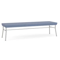 Mingle 3 Seat Bench in Premium Vinyl Upholstery
