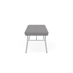 Mingle 3 Seat Bench in Premium Vinyl Upholstery