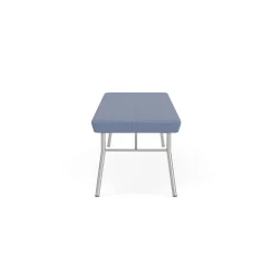 Mingle 3 Seat Bench in Premium Vinyl Upholstery
