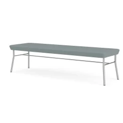 Mingle 3 Seat Bench in Standard Upholstery