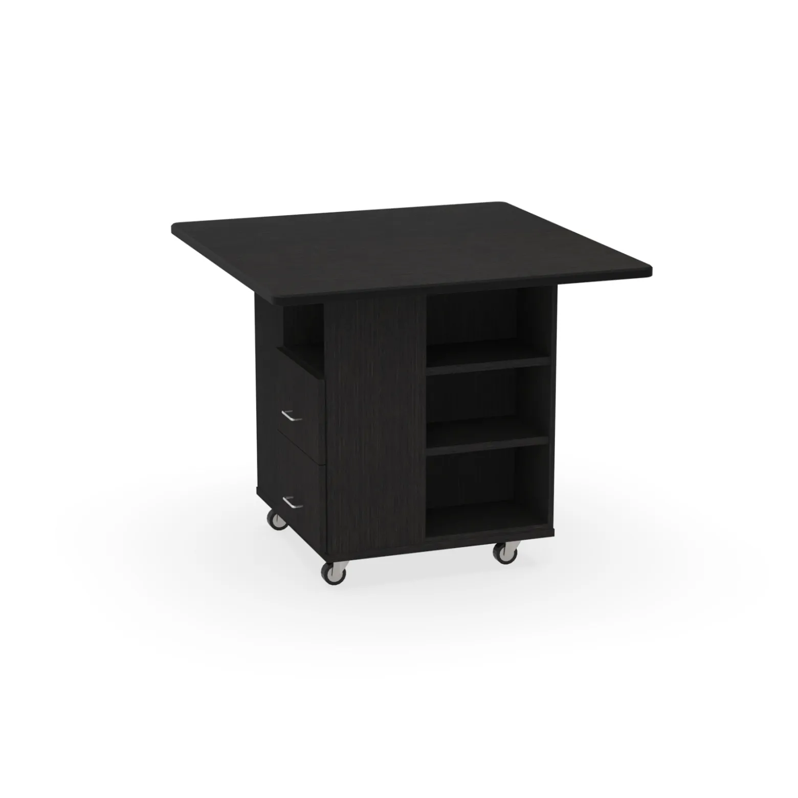 Mini Nucleus Workstation with Drawers - 48"Wx48"Dx40"H