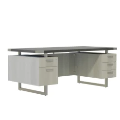 Mirella Double Pedestal Desk - 72