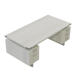 Mirella Double Pedestal Desk - 72