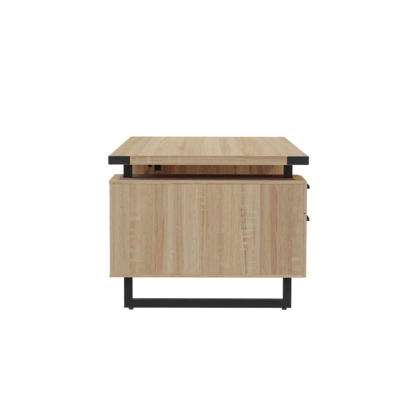 Mirella Double Pedestal Desk - 72"W