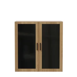 Mirella Glass-Door Display Cabinet - 36