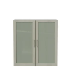 Mirella Glass-Door Display Cabinet - 36