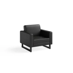 Mirella Lounge Chair w/ Metal Legs
