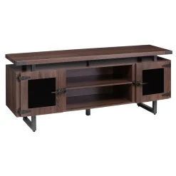 Mirella Low Wall Cabinet w/ Glass Doors - 72