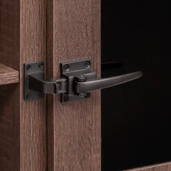 Mirella Low Wall Cabinet w/ Glass Doors - 72