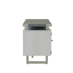 Mirella Low Wall Cabinet w/ Glass Doors - 72