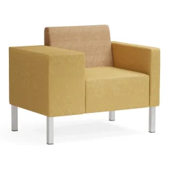 Mixer Modular Guest Chair with Wide Right Arm