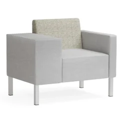Mixer Modular Guest Chair with Wide Right Arm