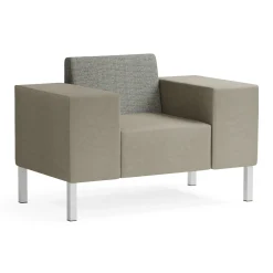 Mixer Modular Guest Chair with Wide Arms