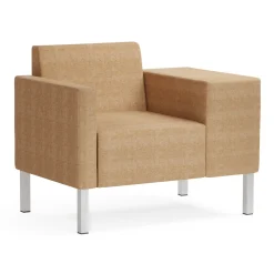 Mixer Modular Guest Chair with Wide Left Arm