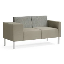 Mixer Modular Loveseat with Wide Right Arm