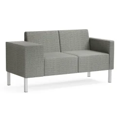 Mixer Modular Loveseat with Wide Right Arm