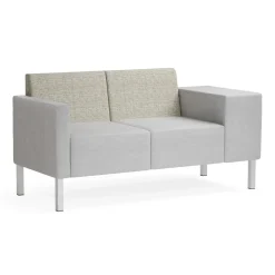 Mixer Modular Loveseat with Wide Left Arm