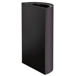 Mixx Recycle and Trash Receptacle, 1/2-Round - 23 Gallon