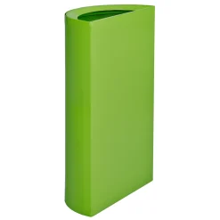 Mixx Recycle and Trash Receptacle, 1/2-Round - 23 Gallon