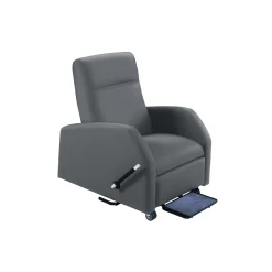 Mobile Bariatric Patient Recliner with Trendelenburg Tilt in Vinyl