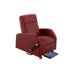 Mobile Bariatric Patient Recliner with Trendelenburg Tilt in Vinyl