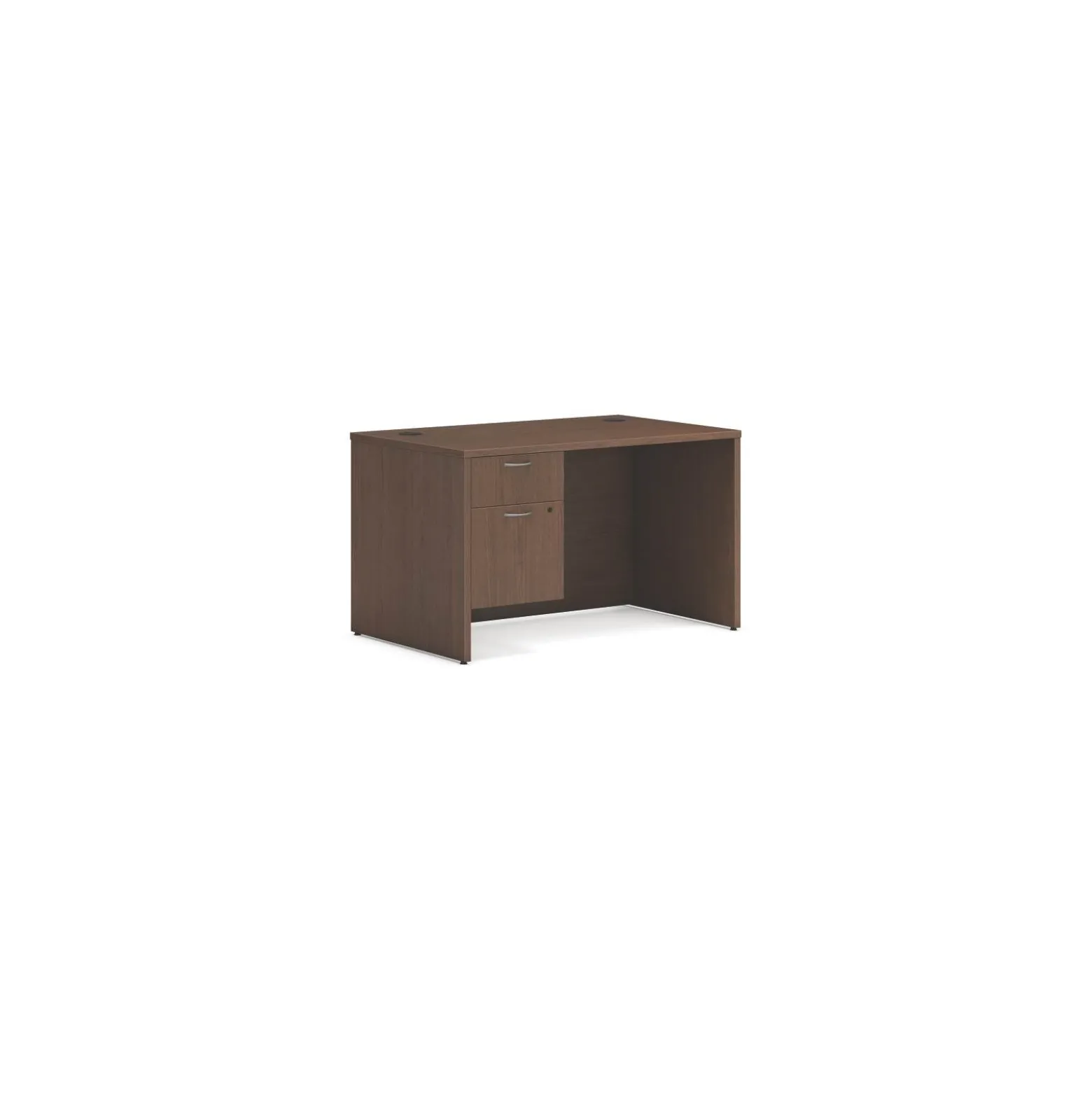 Mod Compact Hanging Pedestal Desk - 48"W x 30"D