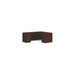 Mod Double Pedestal L-Shaped Desk - 60"W x 72"D