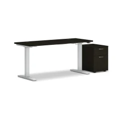 Mod Standing Table Desk w/ Mobile Pedestal - 60