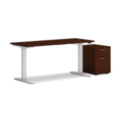 Mod Standing Table Desk w/ Mobile Pedestal - 60