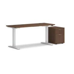 Mod Standing Table Desk w/ Mobile Pedestal - 60